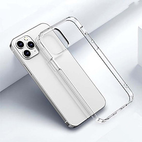 Ốp dành cho iPhone 13 promax /iPhone 12 trong suốt chống sốc đệm khí 4 góc - Hàng chính hãng