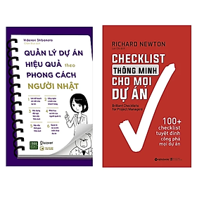 Combo 2 Cuốn Quản Lý Dự Án: Quản Lý Dự Án Hiệu Quả Theo Phong Cách Người Nhật + Checklist Thông Minh Cho Mọi Dự Án
