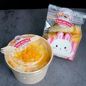 Combo 5c Cua Nhí phomai Singapore & Tô bông lan trứng muối