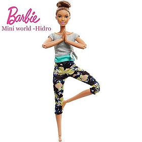 Búp bê Barbie made to move Mtm yoga, dancer