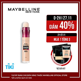 Bút Cushion Che Khuyết Điểm Đa Năng Instant Age Rewind Eraser Multi-use Concealer Maybelline New York 6ml