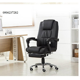 Ghế giám đốc có massage bằng da có ngả lưng và duỗi chân ngủ trưa RC-01