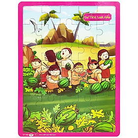 Ghép Hình Cổ Tích Việt Nam - Sự Tích Dưa Hấu