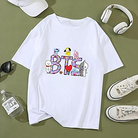 Áo phông BT21 BTS áo thun ngắn tay Unisex