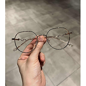 Kính vintage kim loại thời trang ulzzang Hàn Quốc