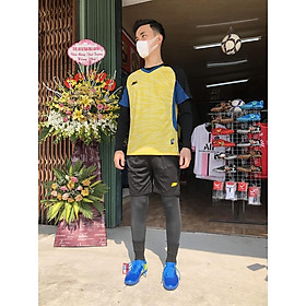 Combo quần áo thể thao Riki Freedom vàng