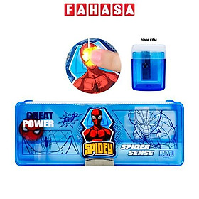 Bóp Viết Nhựa Spider-Man Kèm Chuốt Chì - iiGEN YZ310077