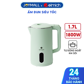 Mua Ấm Đun Siêu Tốc Elmich KEE9140 1.7L 1800W  Hàng Chính Hãng  2 Lớp  Sôi Nhanh 45s - JoyMall