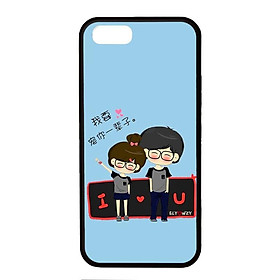 Ốp lưng dành cho điện thoại Iphone 5s Anime Couple LOVE
