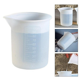 Mua Cốc silicone 100ml pha nhựa Epoxy Resin - Đo lường làm trang sức