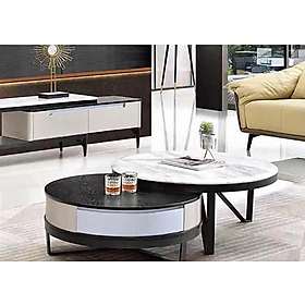 Bàn Sofa Mặt Đá Hiện Đại Nhập Khẩu Tundo HHP-BSF2817 Cao Cấp