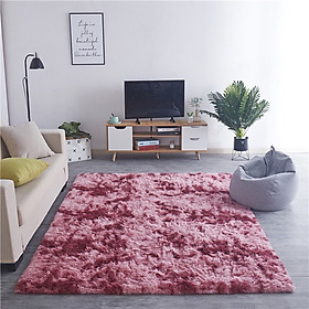Mua THẢM LÔNG TRẢI SÀN TRANG TRÍ MÀU LOANG KÍCH CỠ 1M6X2M