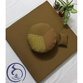 Mua SÉT ĐỦ BỘ bồ đoàn  toạ cụ (GỐI  NỆM) ngồi thiền NV02