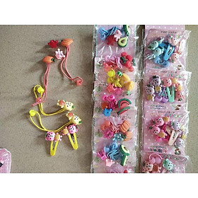 Set kẹp tóc mỏ vịt , kẹp mái, cặp tóc tách bật trẻ em nhiều mẫu
