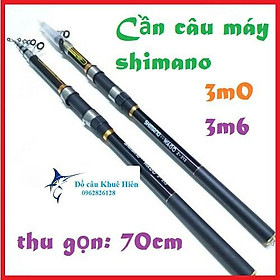 Cần câu máy shimano 3m và 3m6 cần câu máy shimano