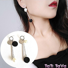 Bông tai cao cấp - Dây hạt tua rua Tatitava
