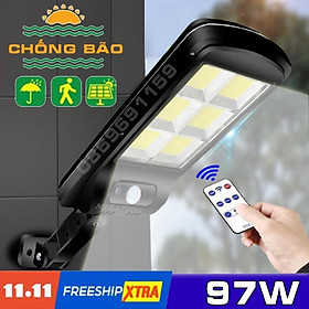 Mua Đèn năng lượng mặt trời sân vườn solar light chống bão 150W
