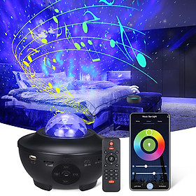 Tomshine Starry Projector Light Wi-Fi Connection Smartphone APP Control Adjustable 21 Lighting Modes Remote Control Star