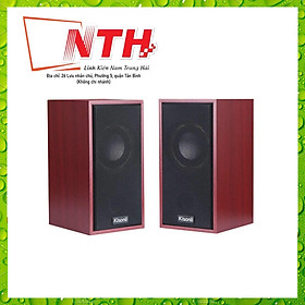 Mua Loa vi tính Kisonli T-003 (2c/bộ) 2.0 đen/đỏ cặp 2 cái