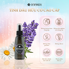 Dầu Dưỡng Thể Cao Cấp Hysses Body Oil Giúp Kháng Khuẩn, Cấp Ẩm Chuyên Sâu, Khóa Ẩm và Bảo Vệ Da Nhạy Cảm Với Tinh Dầu Hoa Cúc Oải Hương Hữu Cơ Tự Nhiên