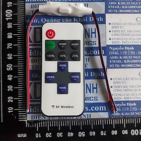Mua MODULE ĐIỀU KHIỂN LED 5-12V 12A + REMOTE RF kde4187