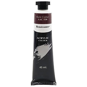 Tuýp Màu Acrylic 45 ml - Renaissance #530 - Burnt Umber