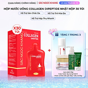 [NEW] Nước uống đẹp da Collagen Dipeptide Sắc Ngọc Khang tinh khiết nhập khẩu từ Nhật Bản, đạt chuẩn hàm lượng hấp thụ nhanh & vượt trội giúp trẻ hóa làn da - săn chắc và sáng mịn