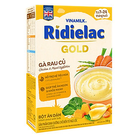 Bột Ăn Dặm Vinamilk Ridielac Gà Rau Củ Hộp (200g)