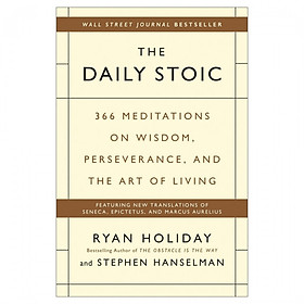 Hình ảnh The Daily Stoic: 366 Meditations on Wisdom, Perseverance, and the Art of Living