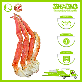 Chân Cua Hoàng Đế Nga Hấp thịt nhiều săn chắc - 1 Bộ 1.5Kg