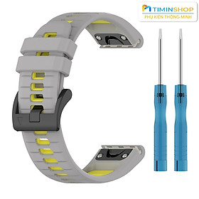 Dây cho Garmin Fenix 8/ 7/ 7S/ 6/ 6S/ 5/ 5S/ 3/ Quatix 7/ Instinct 2/ 2S/ Forerunner 970/ 965/ 955/ 945/ 935/ 745 (DGM4)