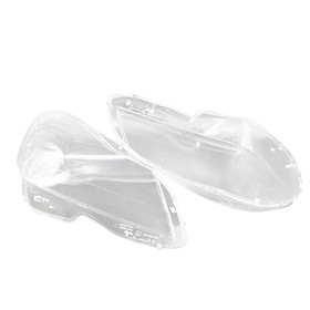 1 Pair Headlight Cover Clear Lens A2048203539/A2048203639 Replacement for Mercedes Benz C Class W204 2011-2013