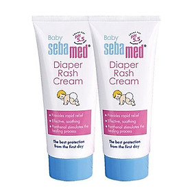 Kem làm dịu chống hăm da Baby Sebamed Diaper Rash Cream - 100ml 2 lọ