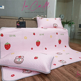 Mua Chiếu điều hòa cao su non LaCell 100% tự nhiên Hồng Dâu