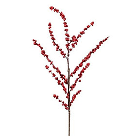 Mua Cành Đào Đông Đỏ Nhiều Nhánh Cao Cấp Decor Phòng Khách Sang Trọng Mang Đến Nhiều Tài Lộc