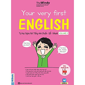 Hình ảnh Sách - Tự Học Nghe Nói Tiếng Anh Chuẩn Dễ Nhanh Volume 2 - Your Very First English - MC