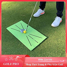 Thảm Tập Swing golf Batting Mat PGM Tại Nhà Ngoài Trời Di Động Mini Có