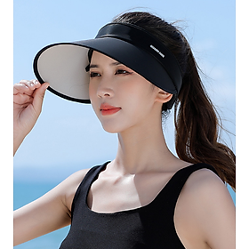 Mũ rộng vành nửa đầu chống tia UV cao cấp, nón nữ rộng vành đi nắng mẫu mới