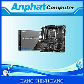 Hình ảnh Bo mạch chủ Main MSI PRO B660M-A DDR4 Socket LGA 1700 - Hàng Chính Hãng