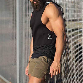 (SP019) Quần Đùi Gym Nam Squat - Chất liệu vải da cá dày dặn, co dãn 4 chiều