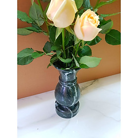 Mua Lục bình cắm hoa bằng đá tự nhiên màu Xanh Ấn Độ - BH2511X