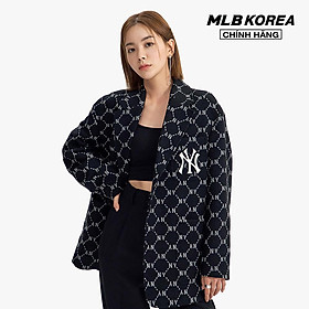 MLB - Áo blazer tay dài phối nút cài Dia Monogram All Over 3AJKM0124-50BKS