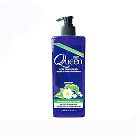 Nước rửa chén hữu cơ Queen Hương Thảo Mộc 740ml/800ml
