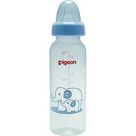 Bình sữa cổ hẹp PP tiêu chuẩn voi Pigeon 240ml (2018)