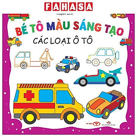Sách - Bé Tô Màu Sáng Tạo - Các Loại Ô Tô