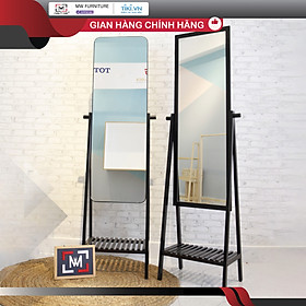Mua GƯƠNG SOI TOÀN THÂN TRÀN VIỀN CÓ KỆ - FRAMELESS MIRROR SHELF
