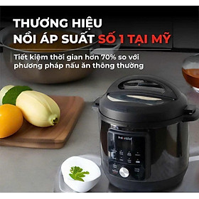 Nồi áp suất điện đa năng Instant Pot 9 in 1 Essential Black Edition 60 dung tích 5,7 lit Hàng chính hãng