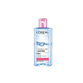 Nước tẩy trang LOREAL MICELLAR WATER MOISTURIZING EVEN FOR SENSITIVE SKIN 95ML 