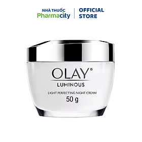 Kem Dưỡng Da Olay Luminous Ban Đêm Hỗ Trợ Làm Sáng Da 50g/ Hũ