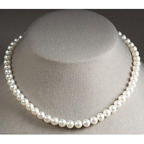 VÒNG CỔ NGỌC TRAI THIÊN NHIÊN NƯỚC NGỌT CAO CẤP-MÃ KTP